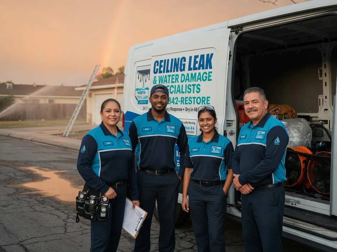 Ceiling Leak Cleanup company in Amity, PA